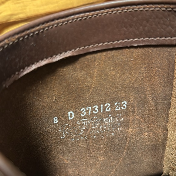 Brown Leather Men's Boots Russell Moccasin Co - Picture 8 of 10